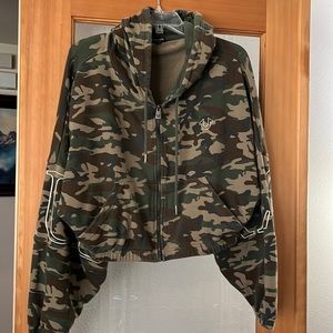 True Religion cropped hoodie